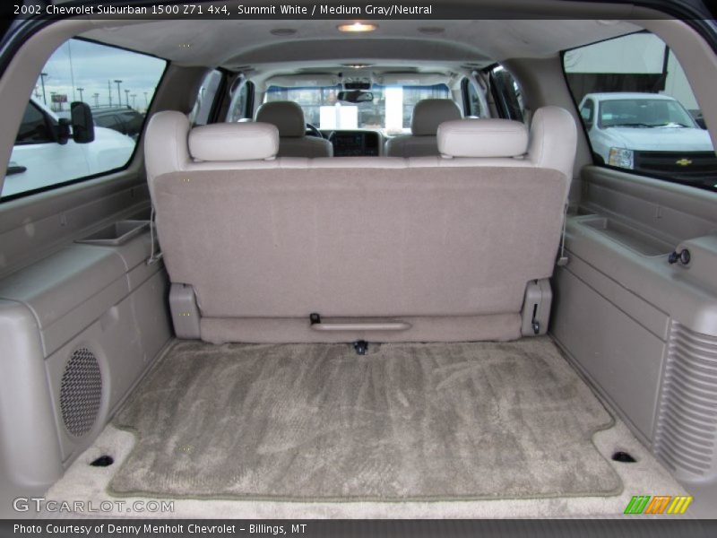 Summit White / Medium Gray/Neutral 2002 Chevrolet Suburban 1500 Z71 4x4