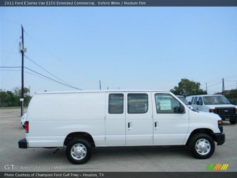 Oxford White / Medium Flint 2011 Ford E Series Van E150 Extended Commercial