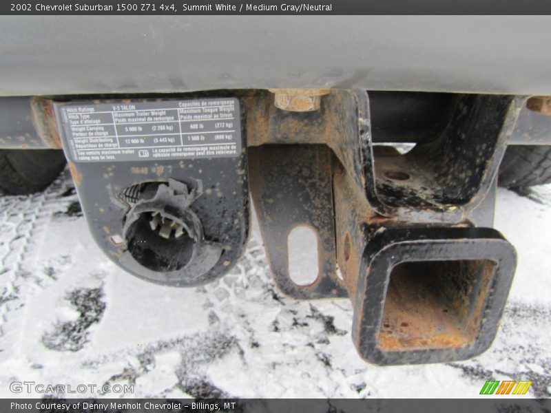 Summit White / Medium Gray/Neutral 2002 Chevrolet Suburban 1500 Z71 4x4