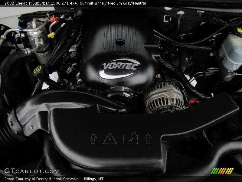 Summit White / Medium Gray/Neutral 2002 Chevrolet Suburban 1500 Z71 4x4