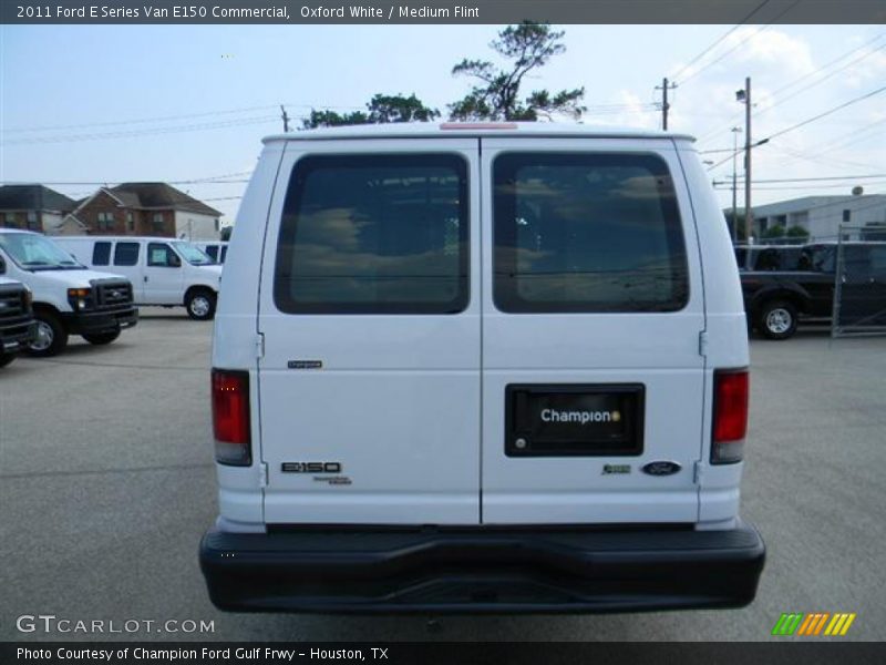 Oxford White / Medium Flint 2011 Ford E Series Van E150 Commercial