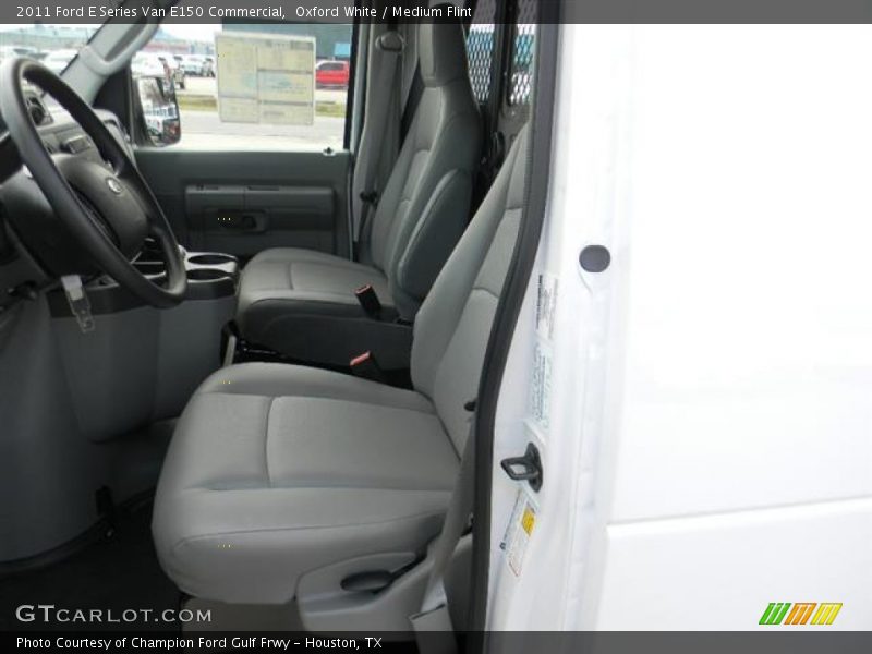 Oxford White / Medium Flint 2011 Ford E Series Van E150 Commercial
