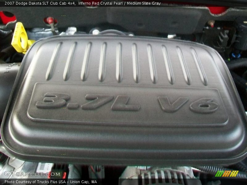  2007 Dakota SLT Club Cab 4x4 Engine - 3.7 Liter SOHC 12-Valve PowerTech V6