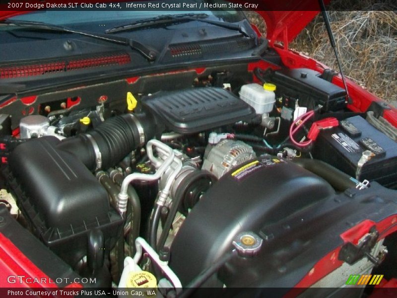  2007 Dakota SLT Club Cab 4x4 Engine - 3.7 Liter SOHC 12-Valve PowerTech V6