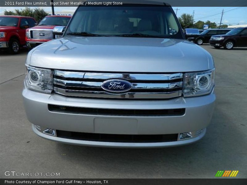Ingot Silver Metallic / Medium Light Stone 2011 Ford Flex Limited