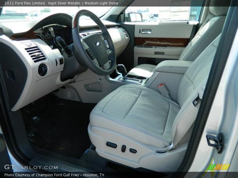 Ingot Silver Metallic / Medium Light Stone 2011 Ford Flex Limited