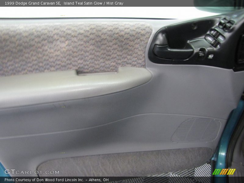 Island Teal Satin Glow / Mist Gray 1999 Dodge Grand Caravan SE