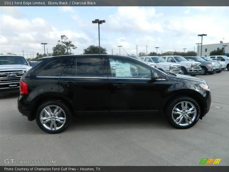 Ebony Black / Charcoal Black 2011 Ford Edge Limited