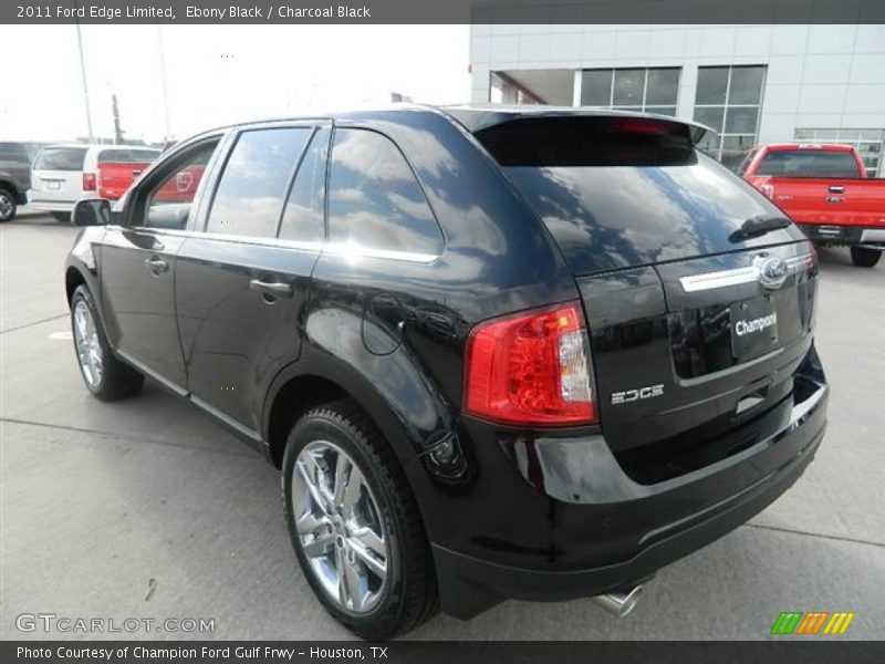 Ebony Black / Charcoal Black 2011 Ford Edge Limited