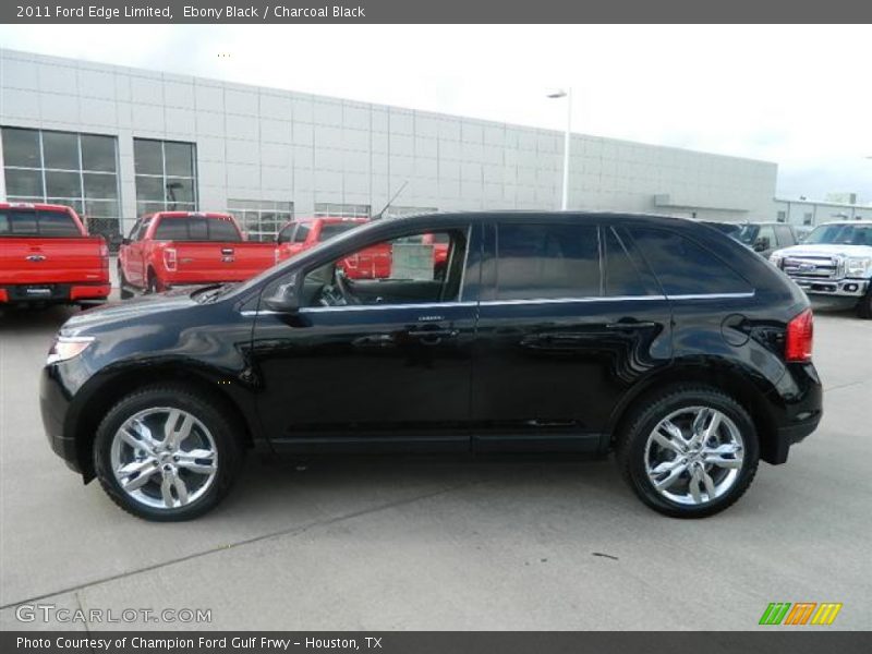Ebony Black / Charcoal Black 2011 Ford Edge Limited