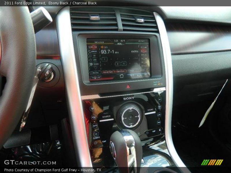 Ebony Black / Charcoal Black 2011 Ford Edge Limited