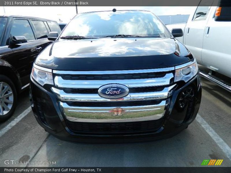Ebony Black / Charcoal Black 2011 Ford Edge SE