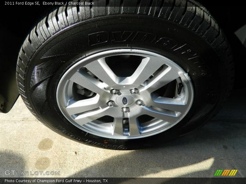Ebony Black / Charcoal Black 2011 Ford Edge SE