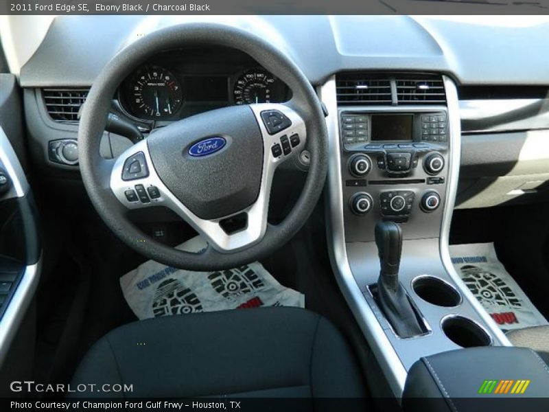 Ebony Black / Charcoal Black 2011 Ford Edge SE