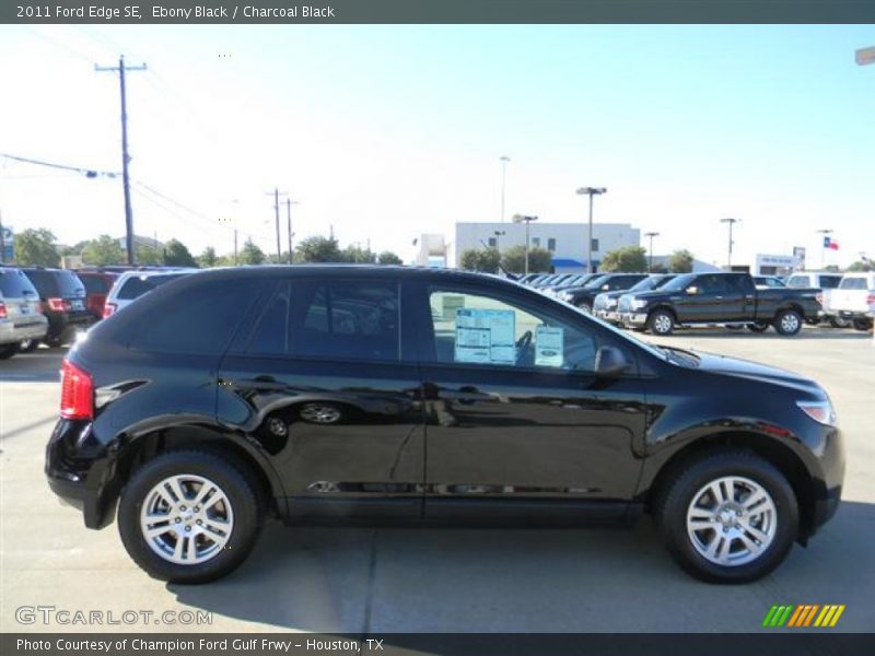 Ebony Black / Charcoal Black 2011 Ford Edge SE