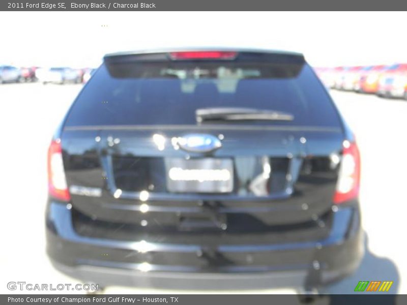 Ebony Black / Charcoal Black 2011 Ford Edge SE