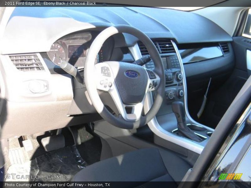 Ebony Black / Charcoal Black 2011 Ford Edge SE