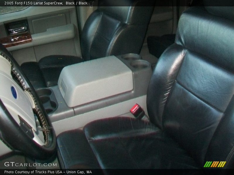 Black / Black 2005 Ford F150 Lariat SuperCrew