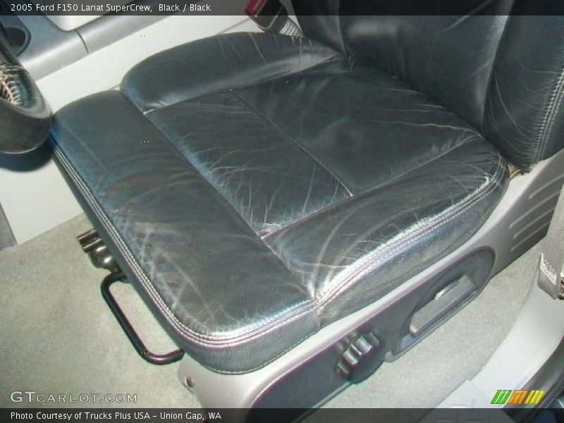 Black / Black 2005 Ford F150 Lariat SuperCrew