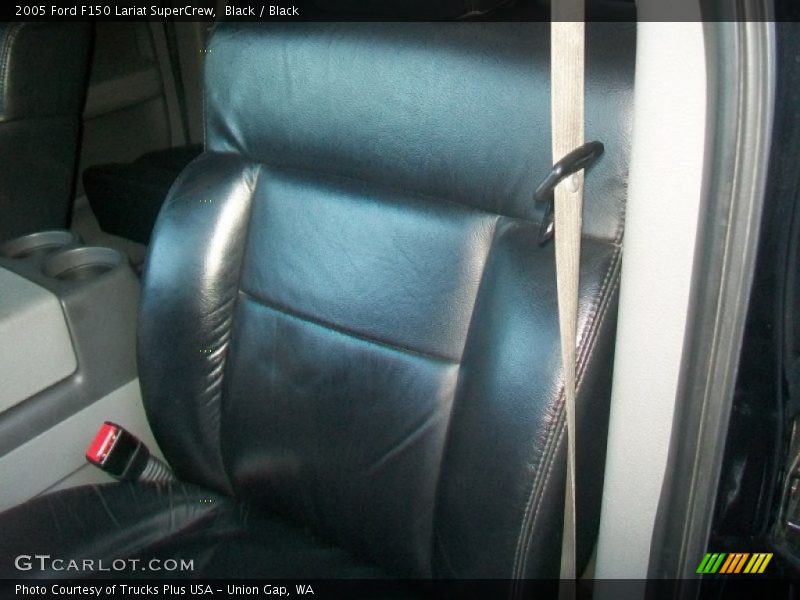 Black / Black 2005 Ford F150 Lariat SuperCrew