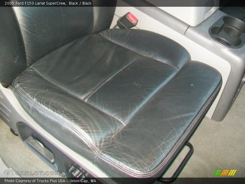 Black / Black 2005 Ford F150 Lariat SuperCrew