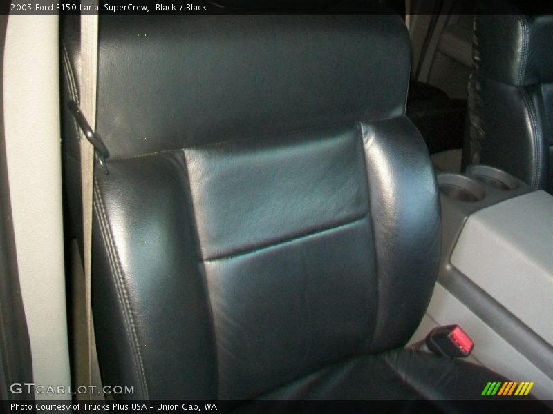 Black / Black 2005 Ford F150 Lariat SuperCrew