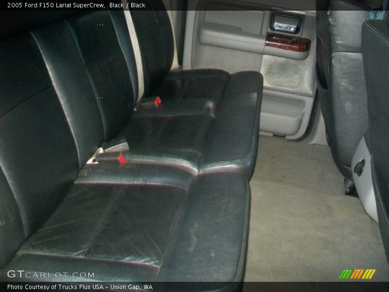 Black / Black 2005 Ford F150 Lariat SuperCrew
