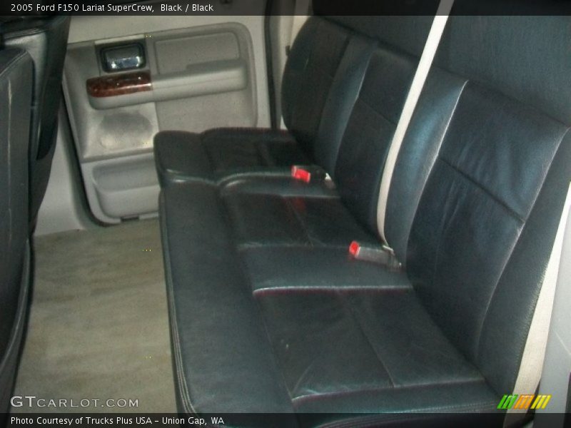 Black / Black 2005 Ford F150 Lariat SuperCrew
