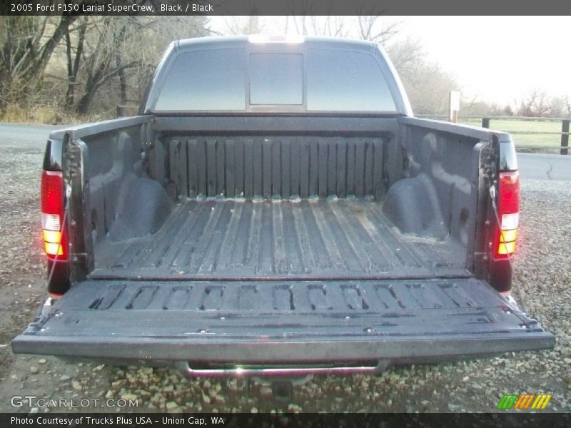Black / Black 2005 Ford F150 Lariat SuperCrew