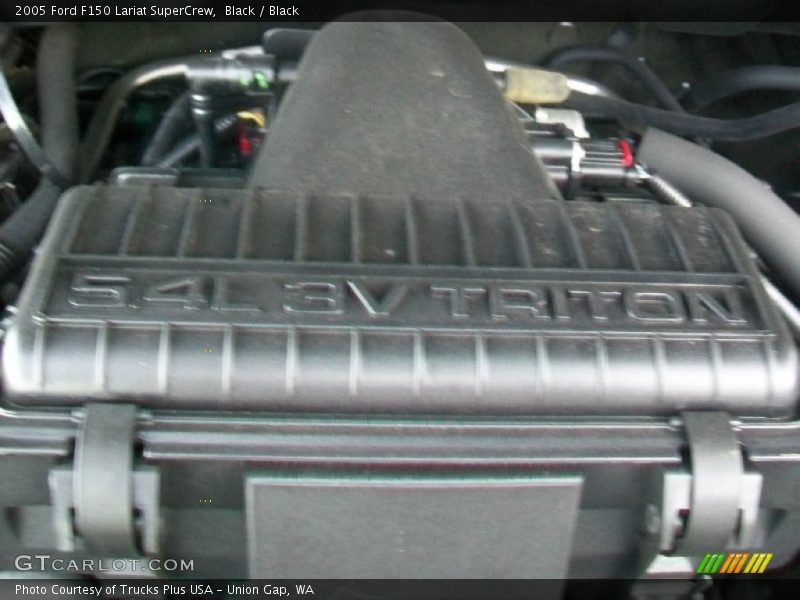 Black / Black 2005 Ford F150 Lariat SuperCrew