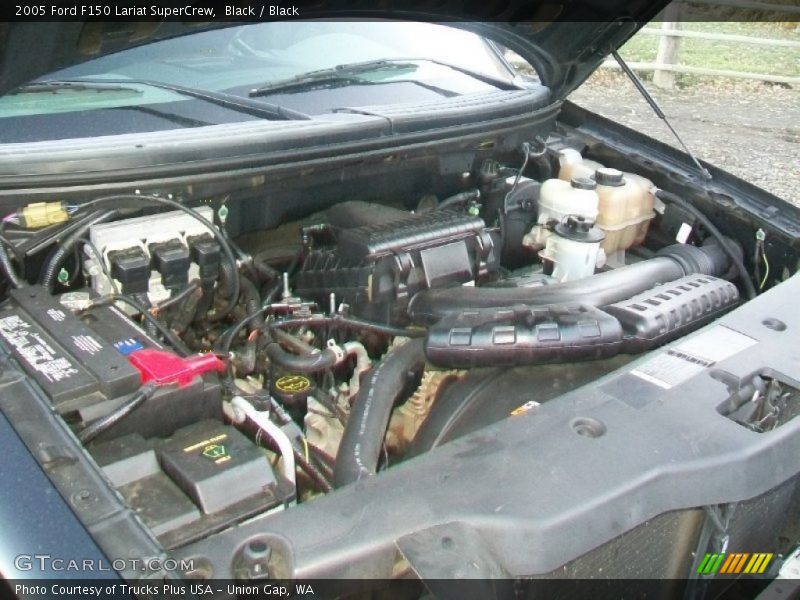 Black / Black 2005 Ford F150 Lariat SuperCrew