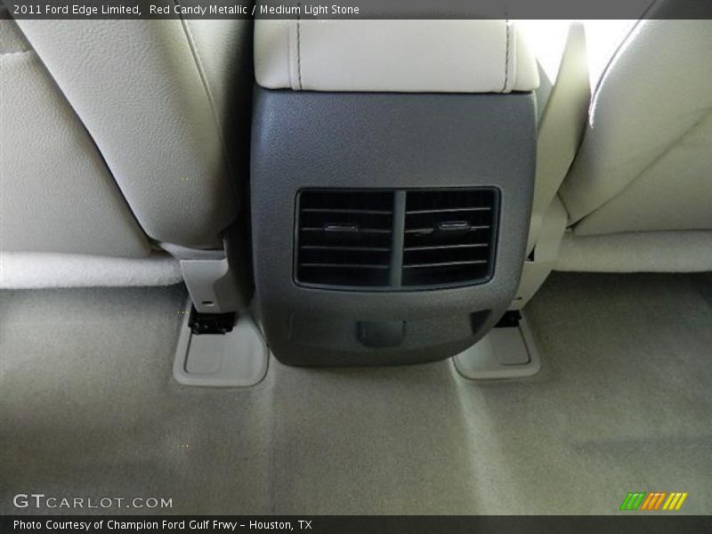 Red Candy Metallic / Medium Light Stone 2011 Ford Edge Limited