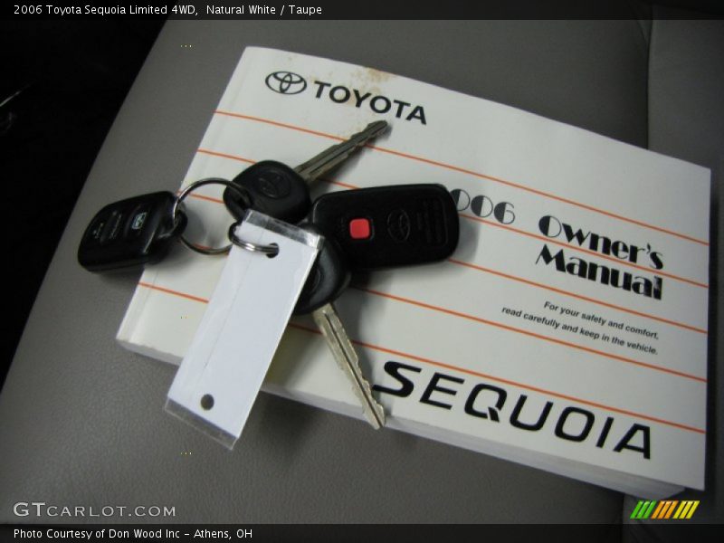 Natural White / Taupe 2006 Toyota Sequoia Limited 4WD