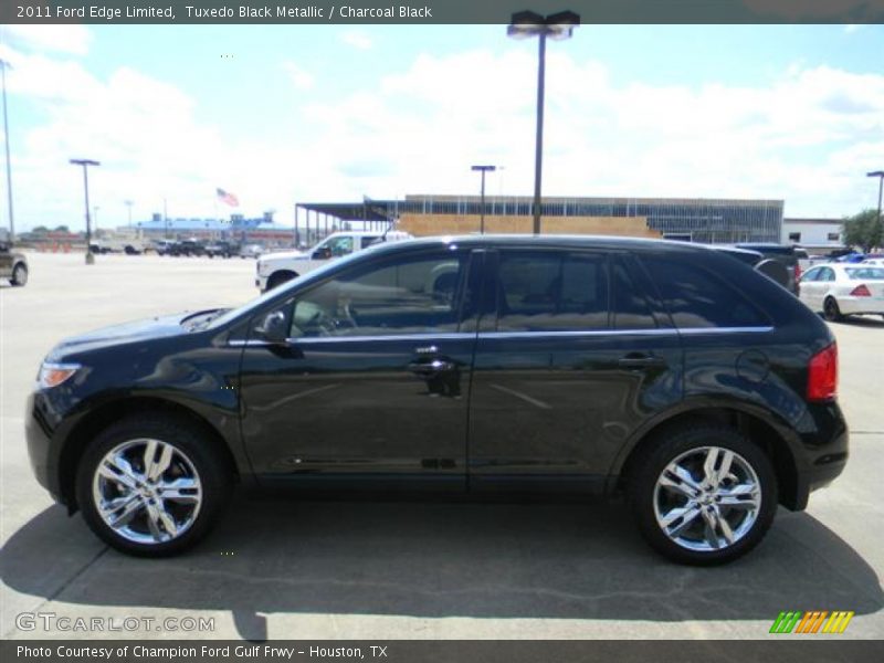 Tuxedo Black Metallic / Charcoal Black 2011 Ford Edge Limited