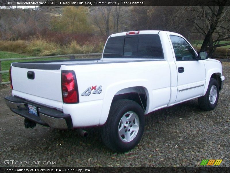 Summit White / Dark Charcoal 2006 Chevrolet Silverado 1500 LT Regular Cab 4x4