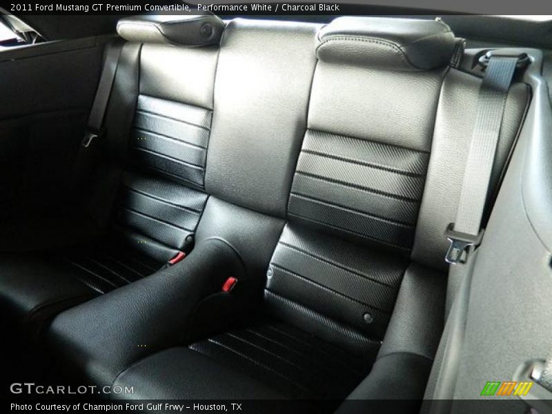 Performance White / Charcoal Black 2011 Ford Mustang GT Premium Convertible
