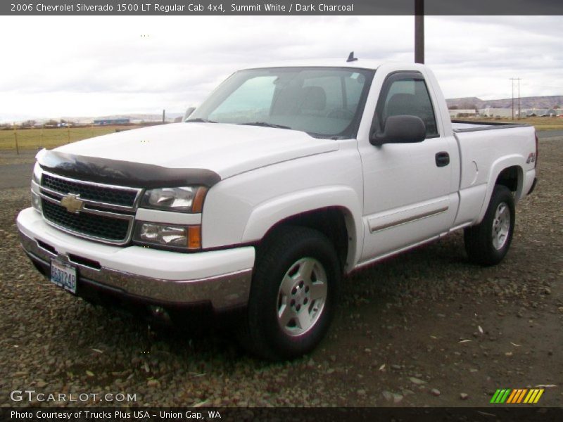Summit White / Dark Charcoal 2006 Chevrolet Silverado 1500 LT Regular Cab 4x4