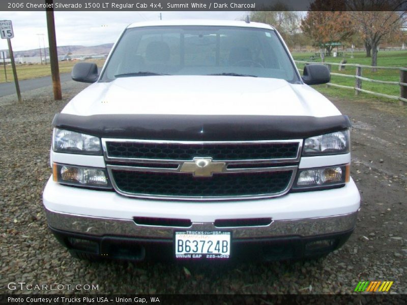 Summit White / Dark Charcoal 2006 Chevrolet Silverado 1500 LT Regular Cab 4x4