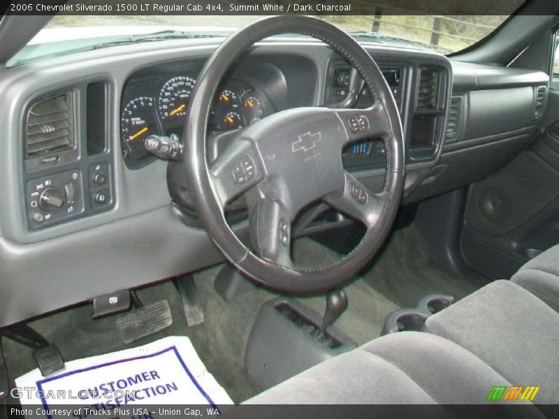 Summit White / Dark Charcoal 2006 Chevrolet Silverado 1500 LT Regular Cab 4x4