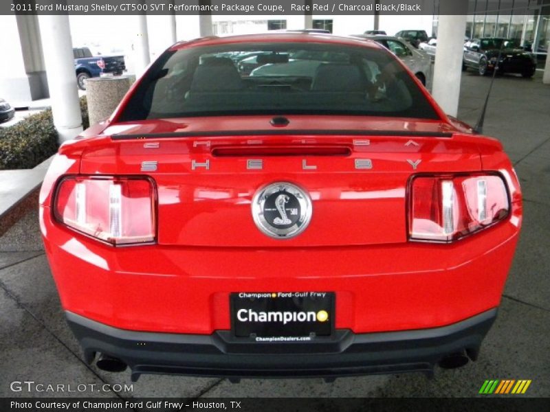 Race Red / Charcoal Black/Black 2011 Ford Mustang Shelby GT500 SVT Performance Package Coupe