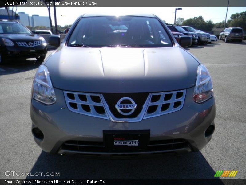 Gotham Gray Metallic / Gray 2011 Nissan Rogue S