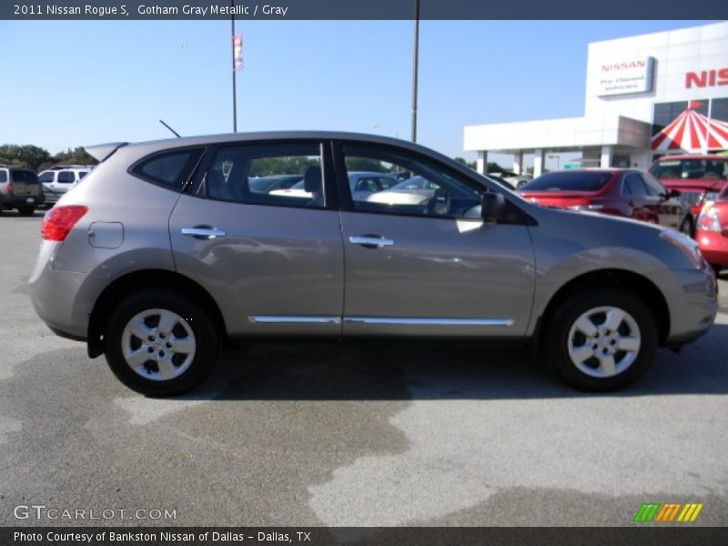 Gotham Gray Metallic / Gray 2011 Nissan Rogue S