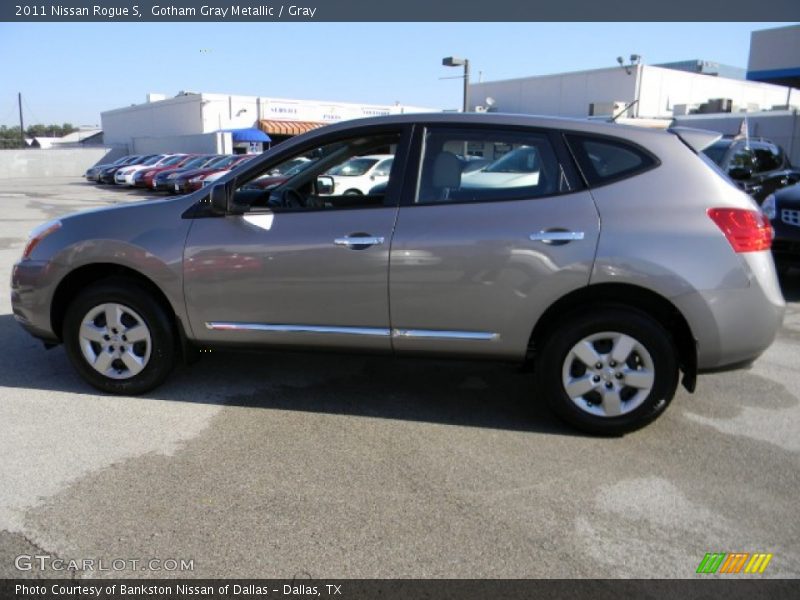 Gotham Gray Metallic / Gray 2011 Nissan Rogue S