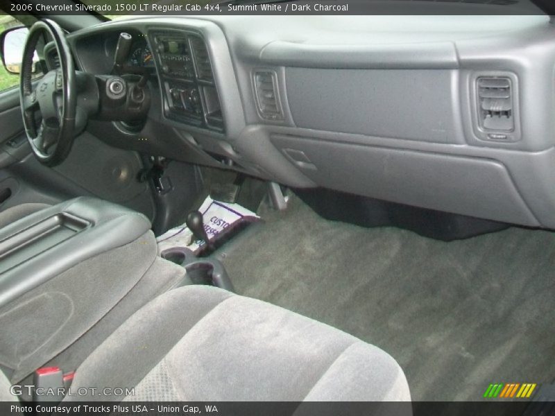 Summit White / Dark Charcoal 2006 Chevrolet Silverado 1500 LT Regular Cab 4x4