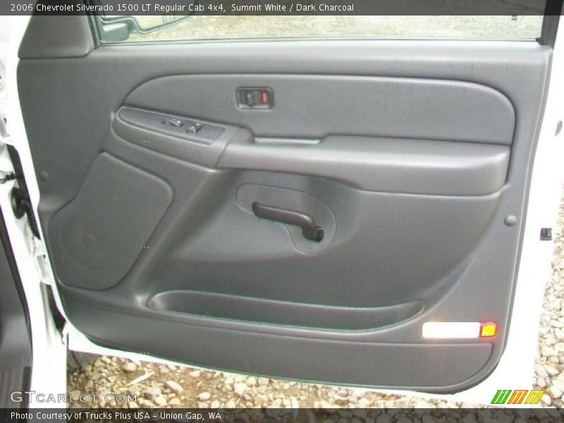 Summit White / Dark Charcoal 2006 Chevrolet Silverado 1500 LT Regular Cab 4x4