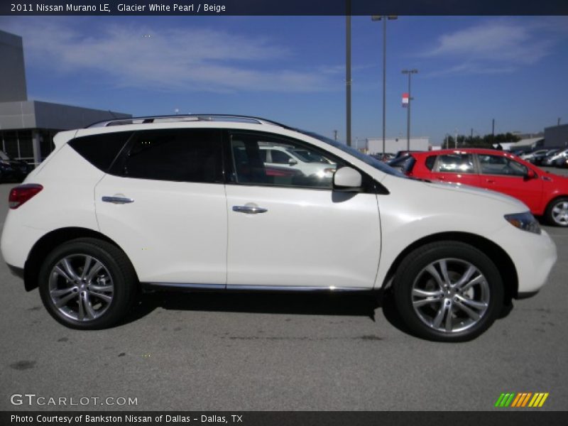Glacier White Pearl / Beige 2011 Nissan Murano LE