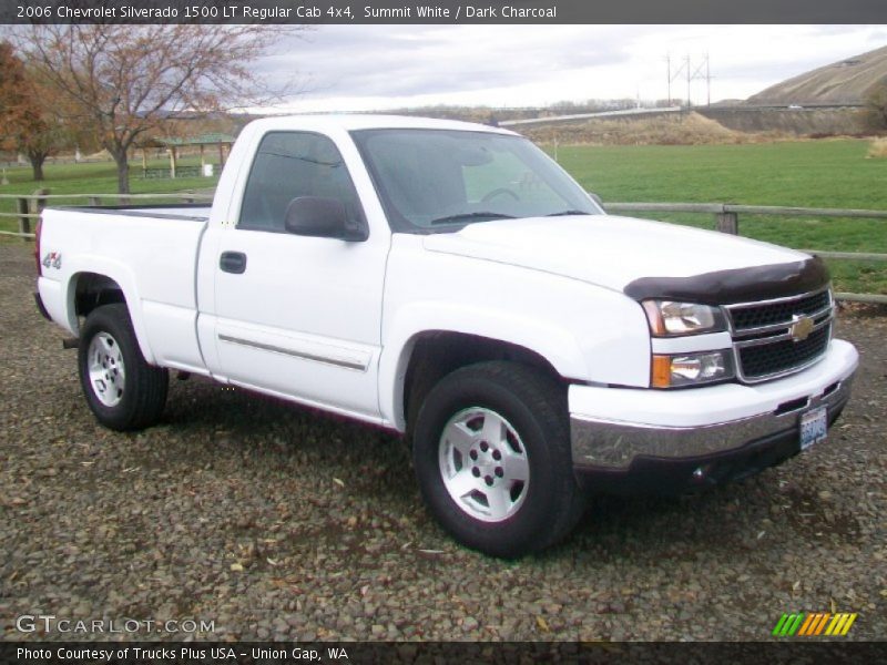 Summit White / Dark Charcoal 2006 Chevrolet Silverado 1500 LT Regular Cab 4x4