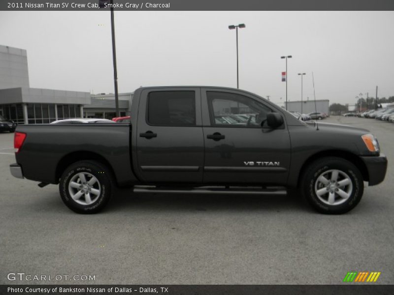 Smoke Gray / Charcoal 2011 Nissan Titan SV Crew Cab