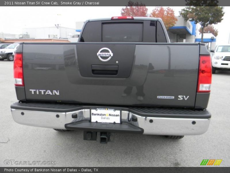 Smoke Gray / Charcoal 2011 Nissan Titan SV Crew Cab