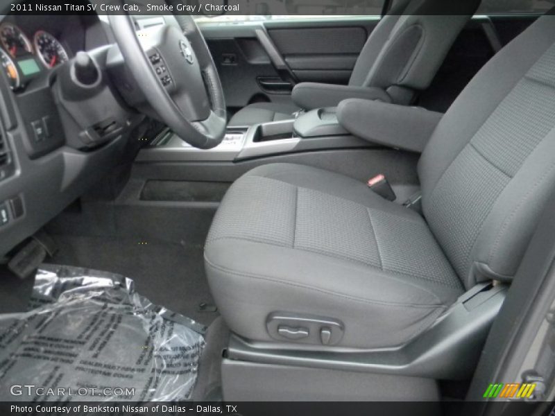 Smoke Gray / Charcoal 2011 Nissan Titan SV Crew Cab